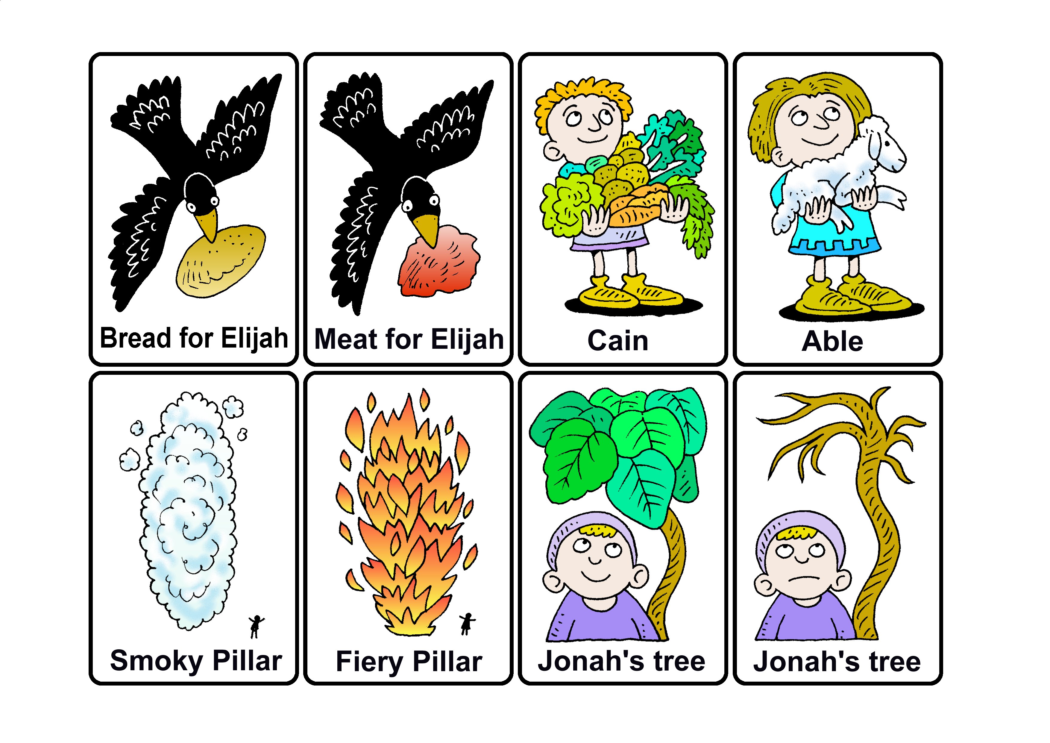 Bible Bible Matching Cards Richard Gunther Free Christian Resources